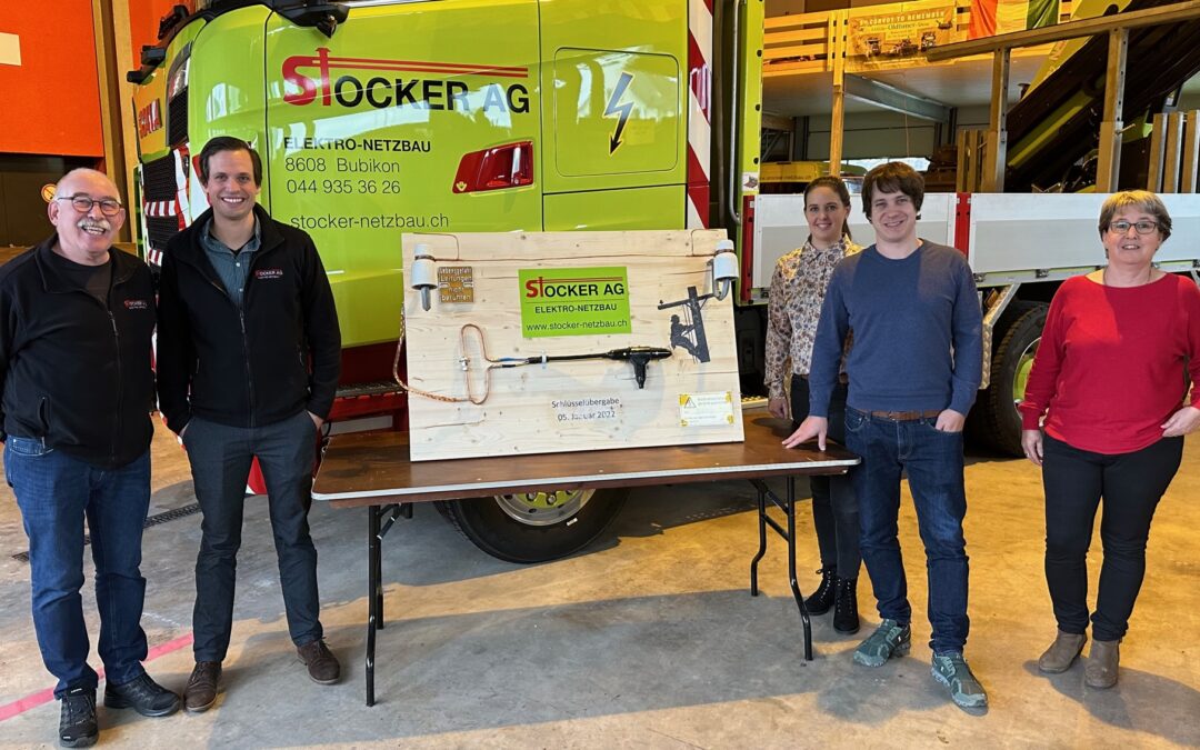 Stocker AG Elektro – Netzbau startet unter neuer Leitung ins 2023